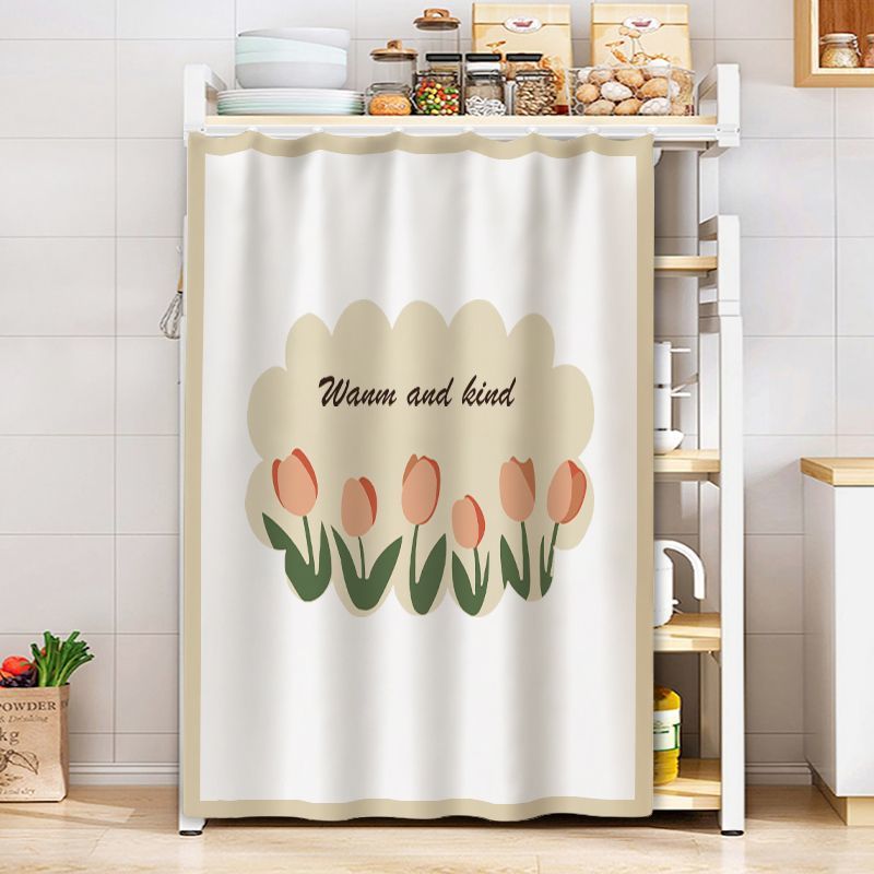 Practical Storage Rack Sundries Shade Curtain Wardrobe Dustproof Ugly