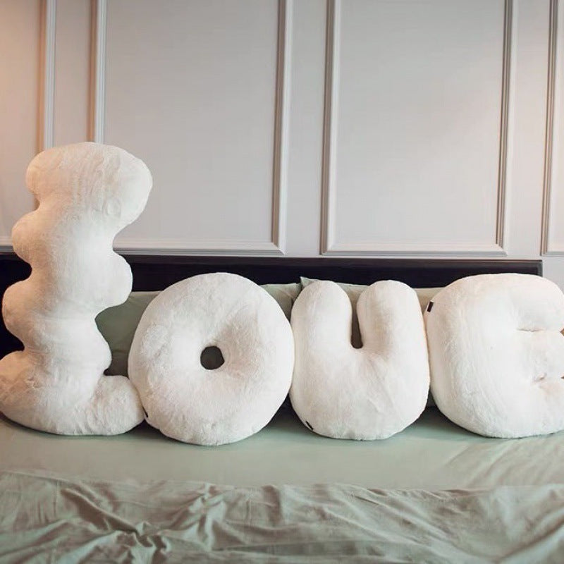 Nordic Style Bedside Three-dimensional Sculpture Pillow
