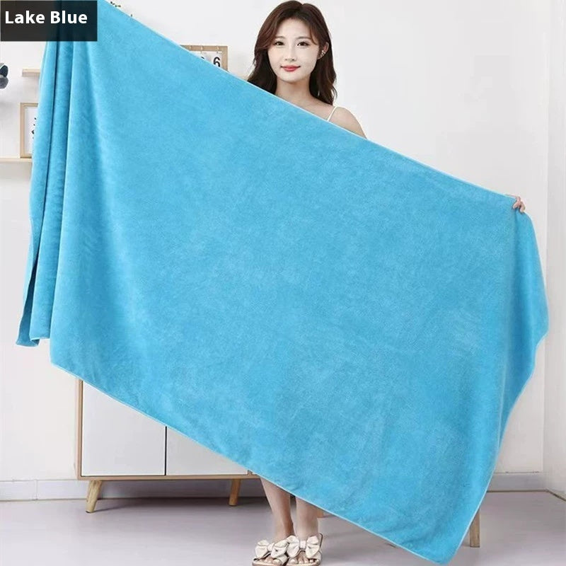 Beauty Salon Bath Towels Bed Towel Massage Pedicure Bed Sheet Hotel Bath Towel Water-absorbing Quick-drying Sweat Steaming Household Large Bath Towel
