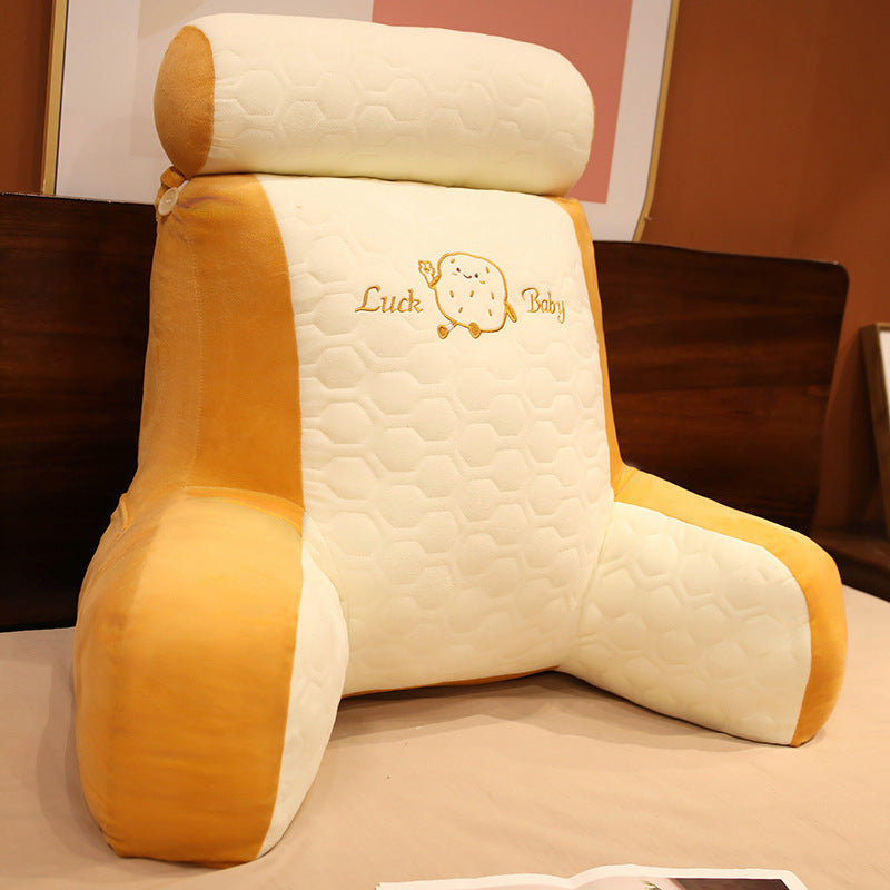 Winter Latex Heightened Pillow Bedside Soft Upholstery Cushion