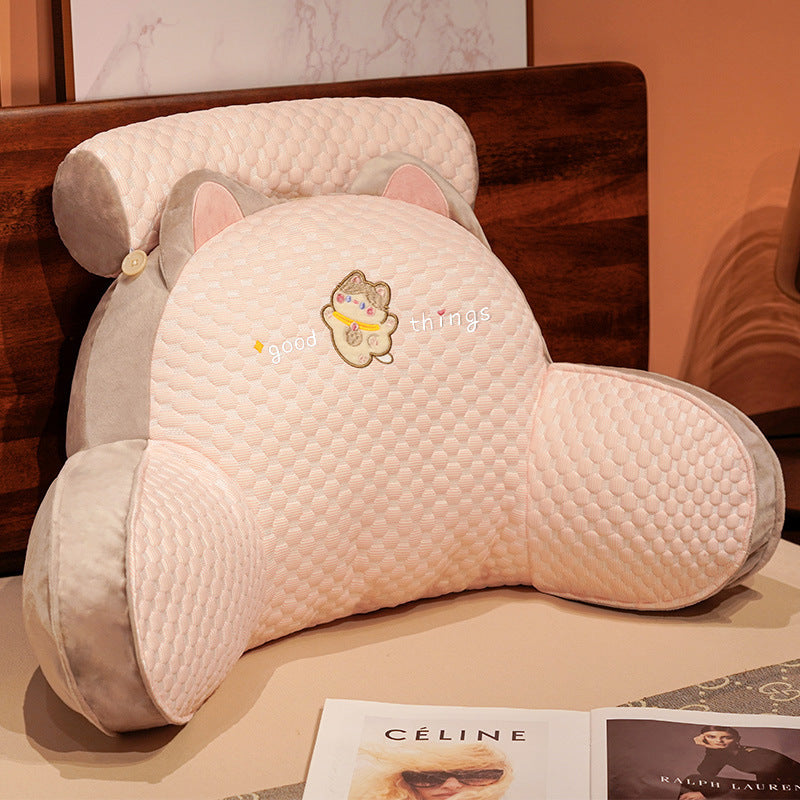 Reading Book Cute Sofa Plush Pillow