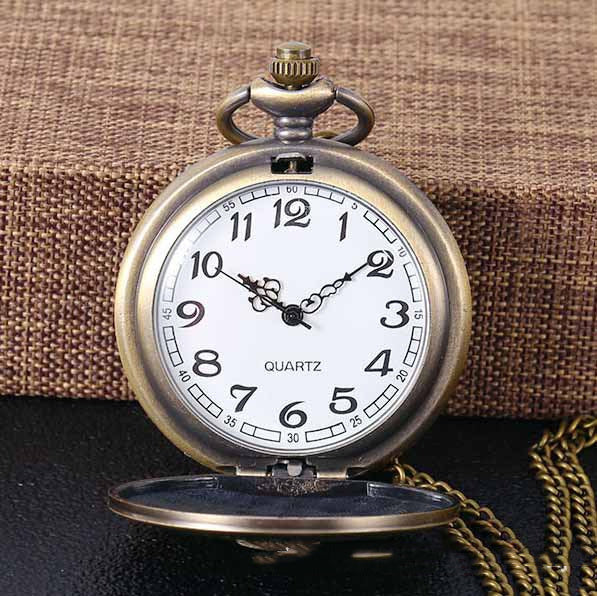 Exquisite Pocket Watch Train Series Suitable For The Elderly And Children