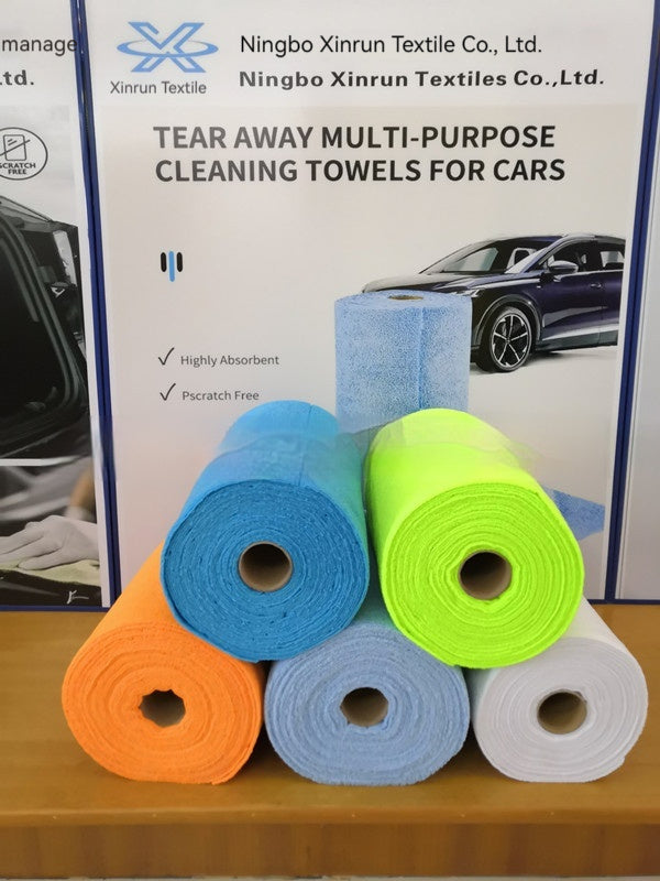 Reel-type Tearable Car Wash Ultra-fine Fiber Clean Towels