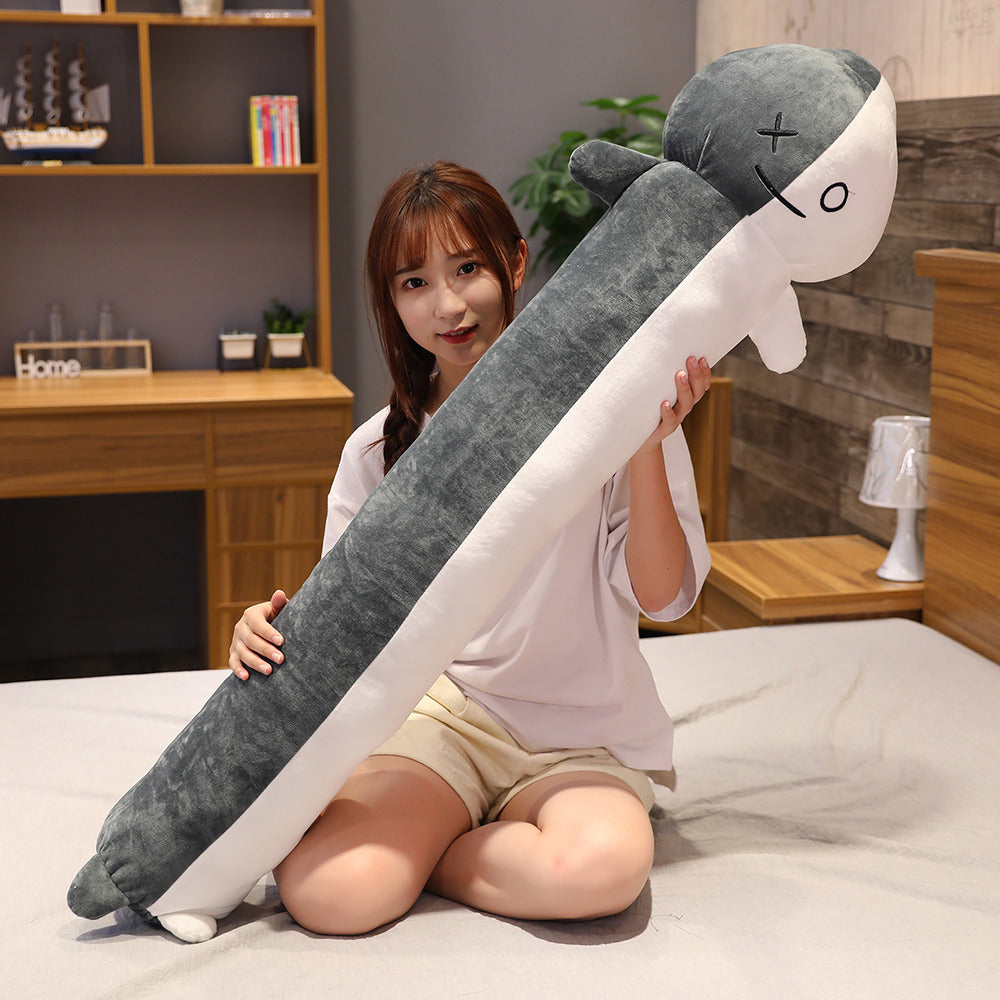 Long Hug Pillow Coat Zipper Removable Plush Toy