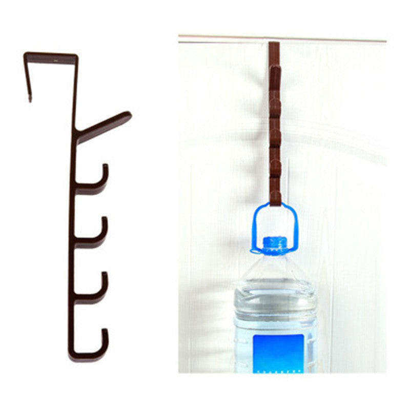 Creative Multi-purpose Five-Segment Hooks Towels And Hats With 5 Seamless Hooks