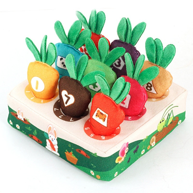 Children's Drawstring Paper Towel Box Toy Baby Fabric Drawstring