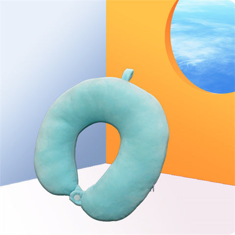 Memory Foam U-shaped Pillow Office Lunch Break Removable And Washable