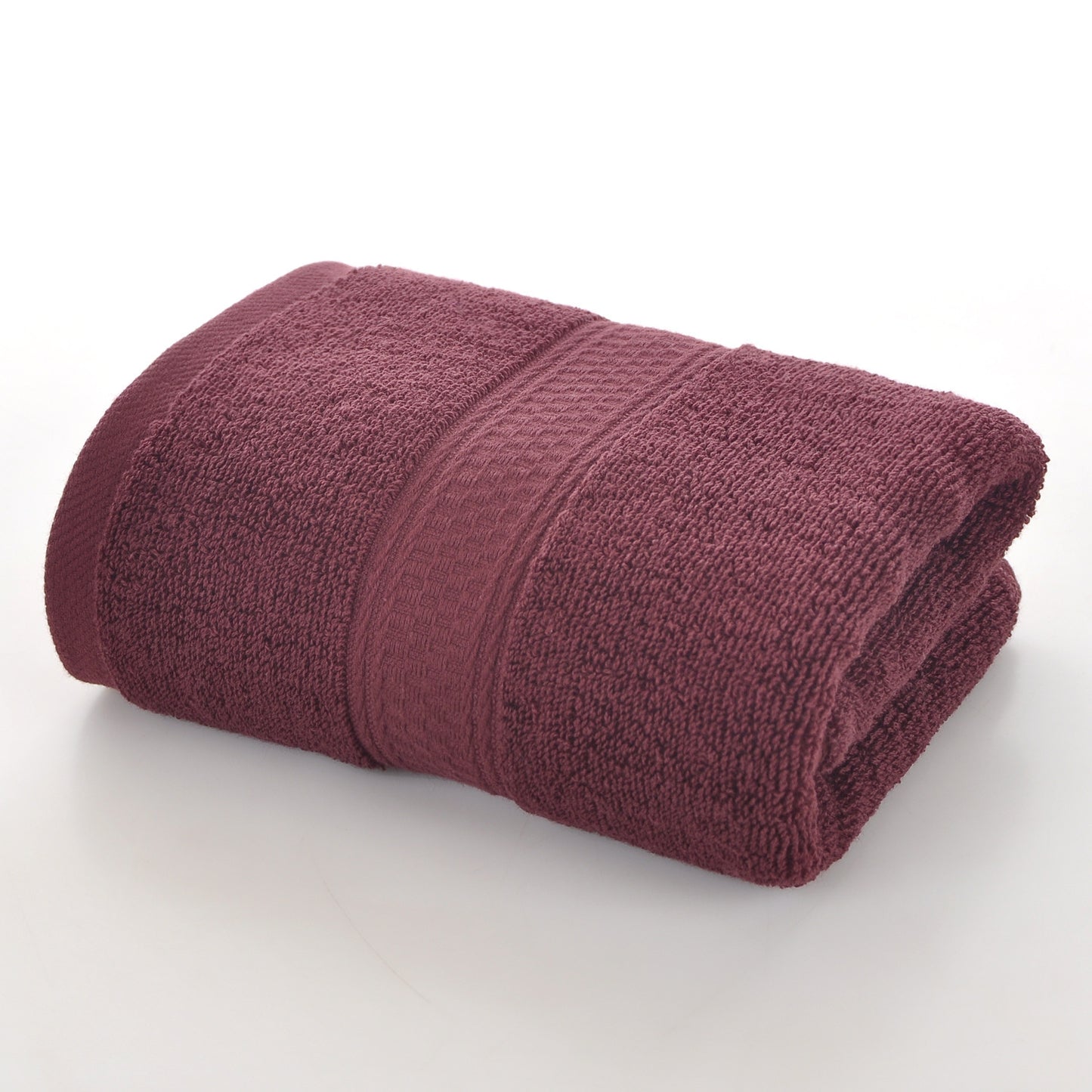 Solid Colored Off Grade Pure Cotton Towels For Home Use