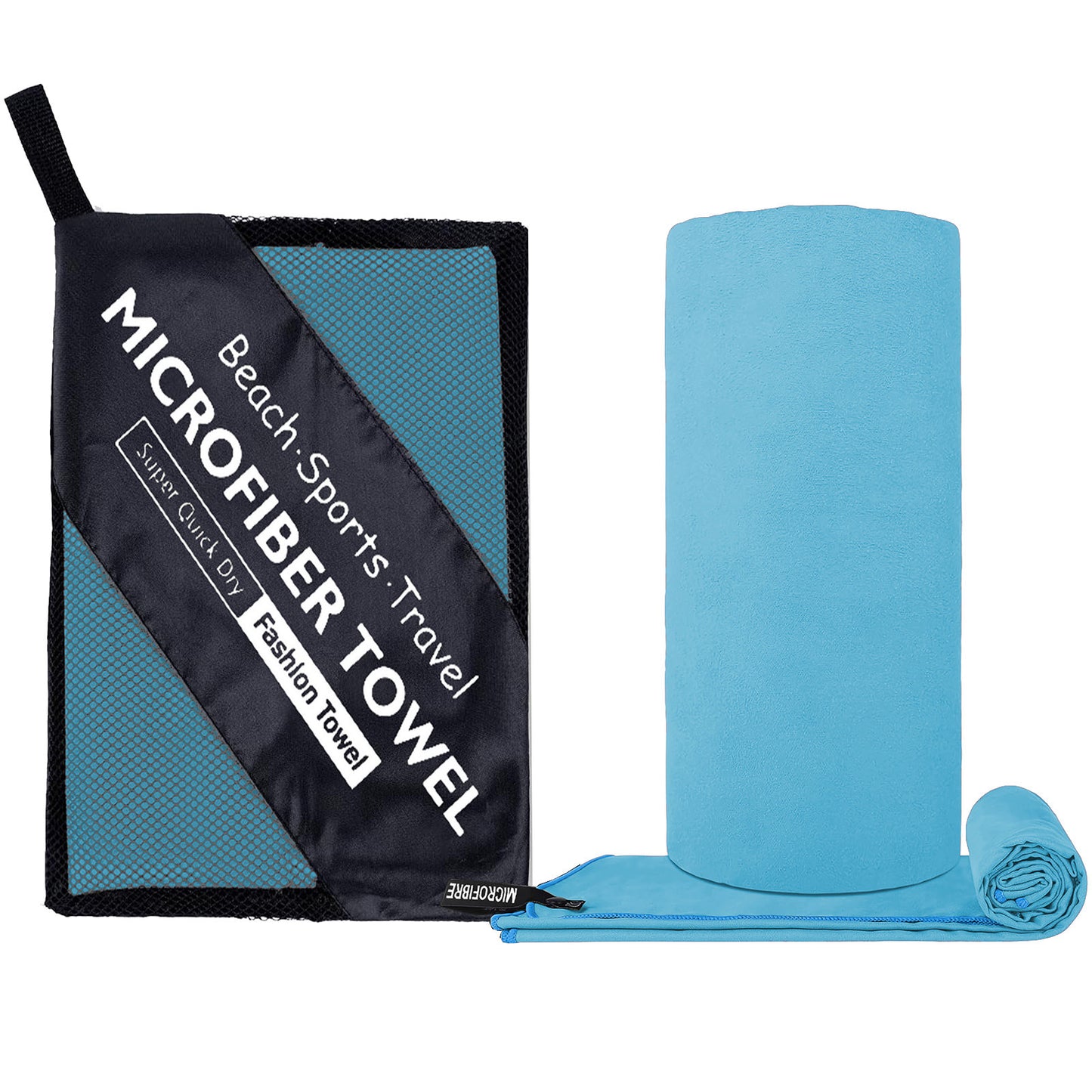 Double-sided Velvet Quick-drying Microfiber Portable Towel