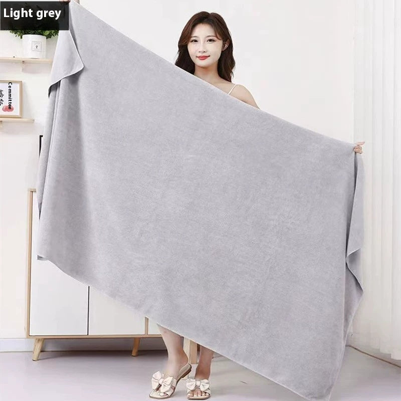 Beauty Salon Bath Towels Bed Towel Massage Pedicure Bed Sheet Hotel Bath Towel Water-absorbing Quick-drying Sweat Steaming Household Large Bath Towel