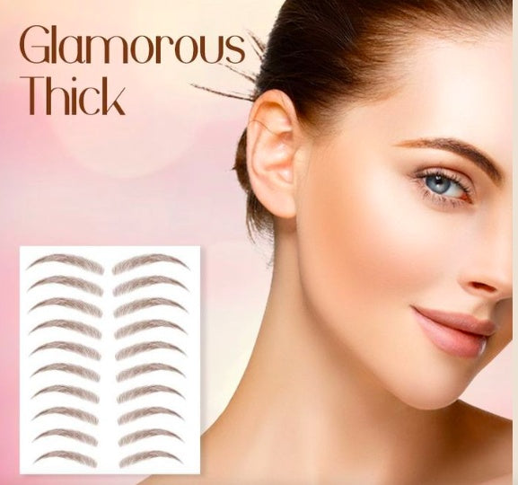 Ecological Waterproof Natural Simulation Eyebrow Stickers