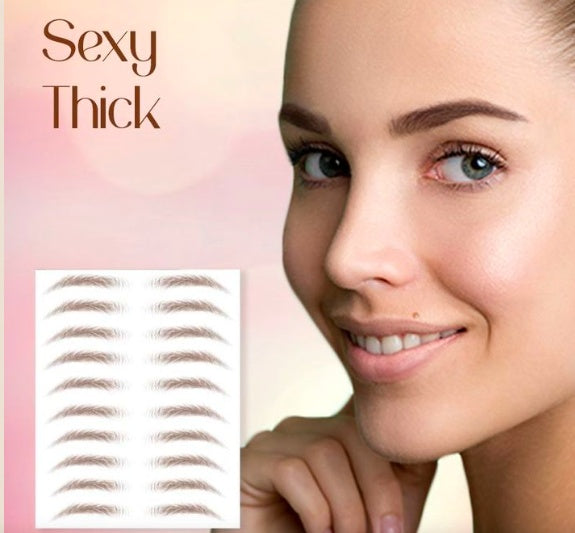 Ecological Waterproof Natural Simulation Eyebrow Stickers