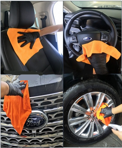 Reel-type Tearable Car Wash Ultra-fine Fiber Clean Towels