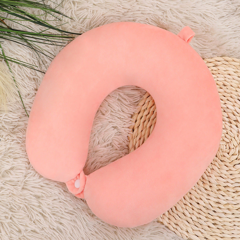 Memory Foam U-shaped Pillow Office Lunch Break Removable And Washable