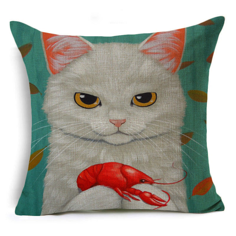 Cartoon Unique Pillow Waist-Mprotected Sleeve