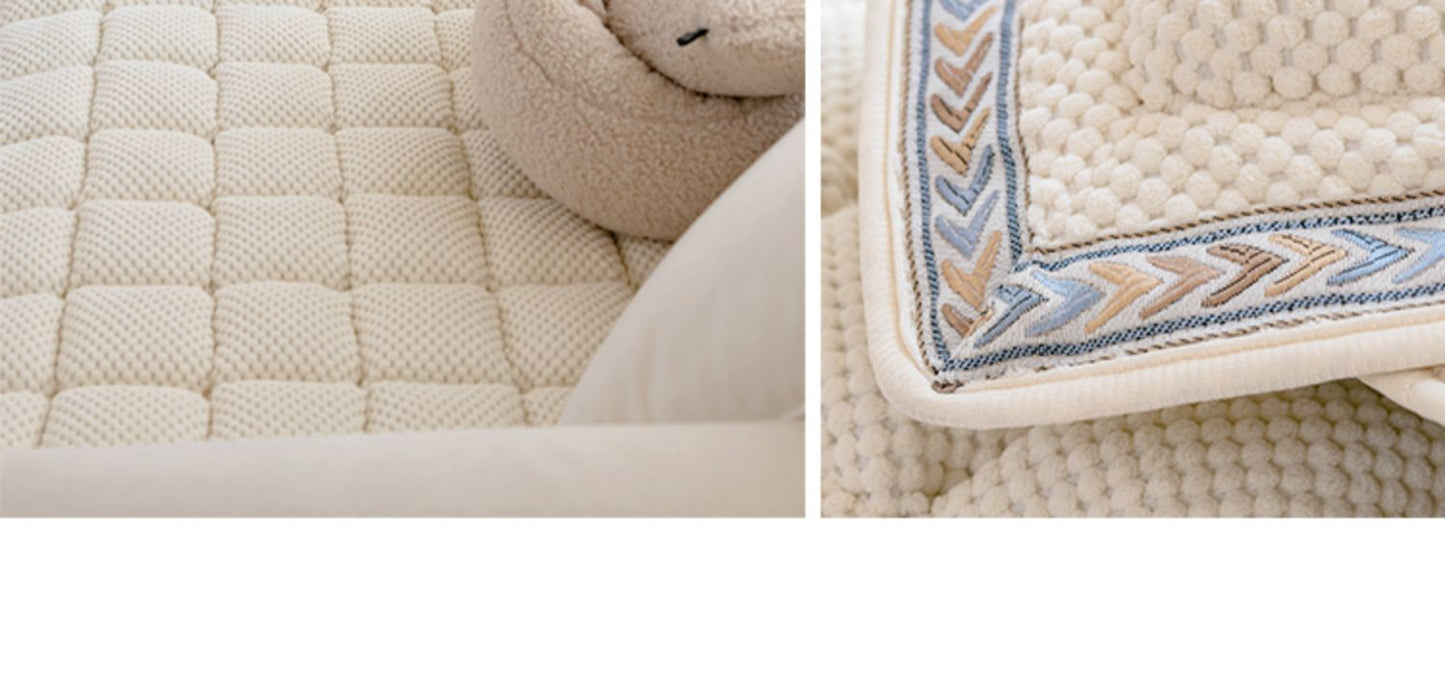 Four Seasons Universal Non-slip Autumn And Winter Thickening Sofa Cushion