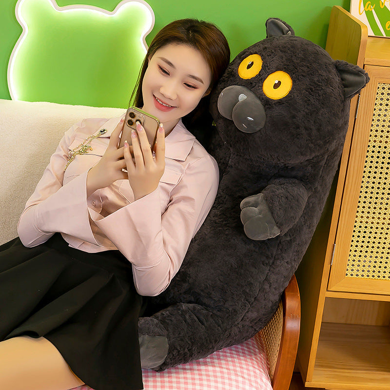 Kitty Doll Interpupil Cat Plush Toy Creative Net Red Throw Pillow