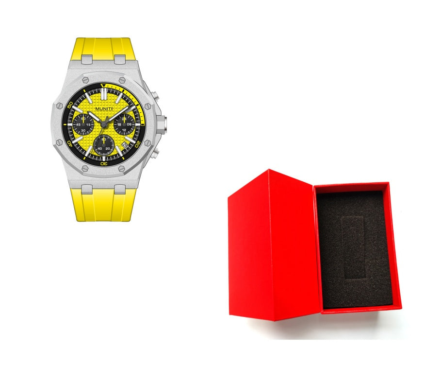 Watch Male Quartz Watch Waterproof Night Light