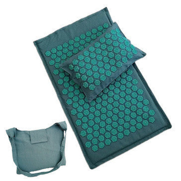 Organic Linen Lotus Needle Punched Cushion, Cushion Plus Pillow