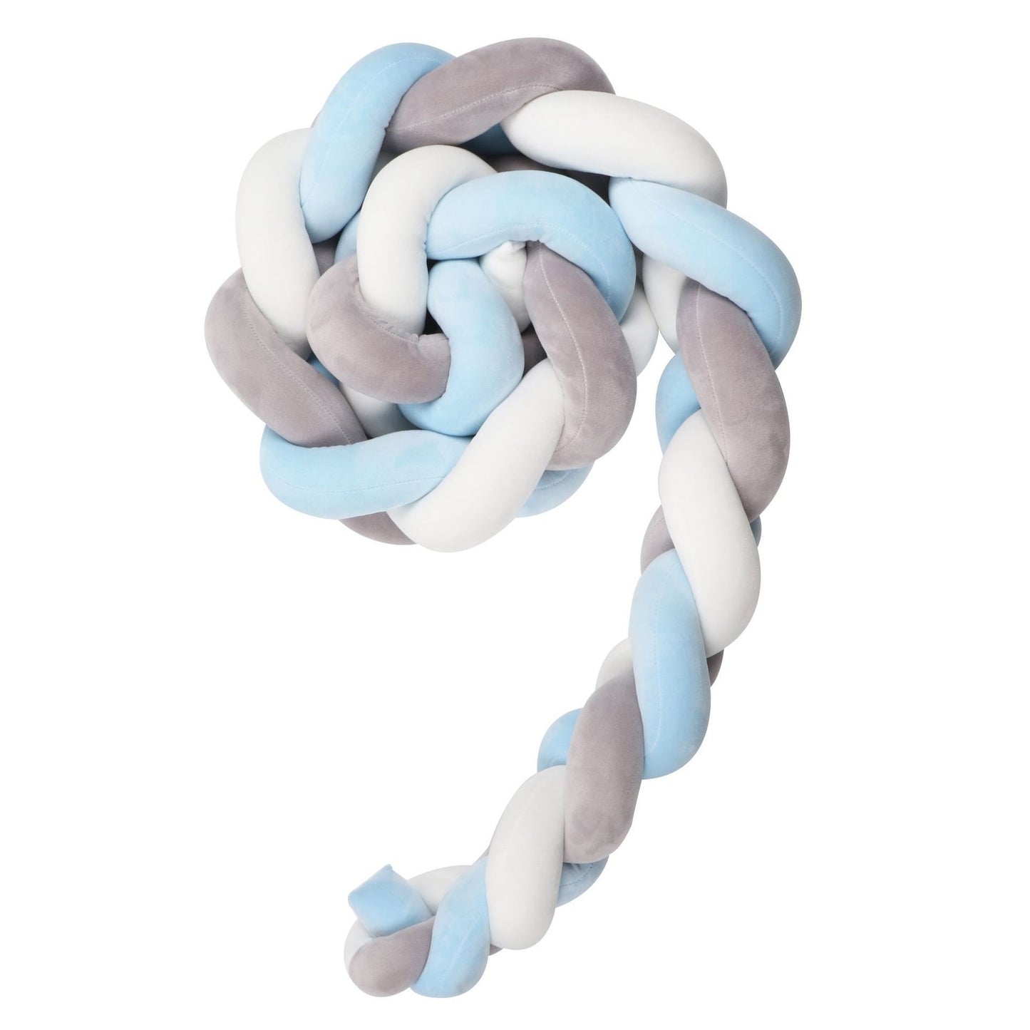 Knotted Long Pillow Three-strand Twist Spandex Bed Fence Baby