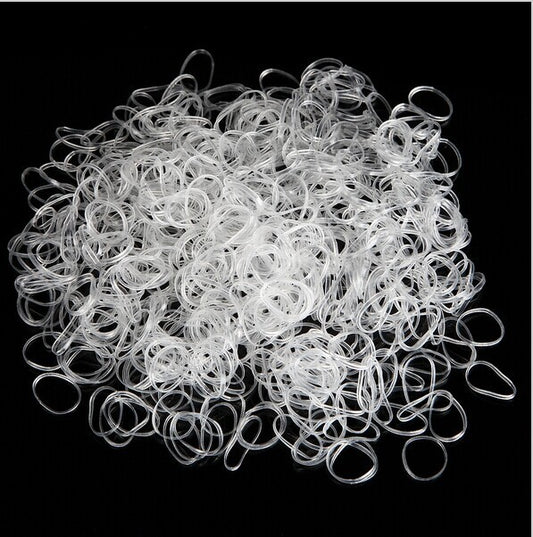 Small Transparent Children's Small Rubber Band Hairband For Tying Up Hair Headband