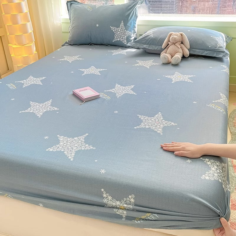 Cartoon Pure Cotton Fitted Sheet One-piece