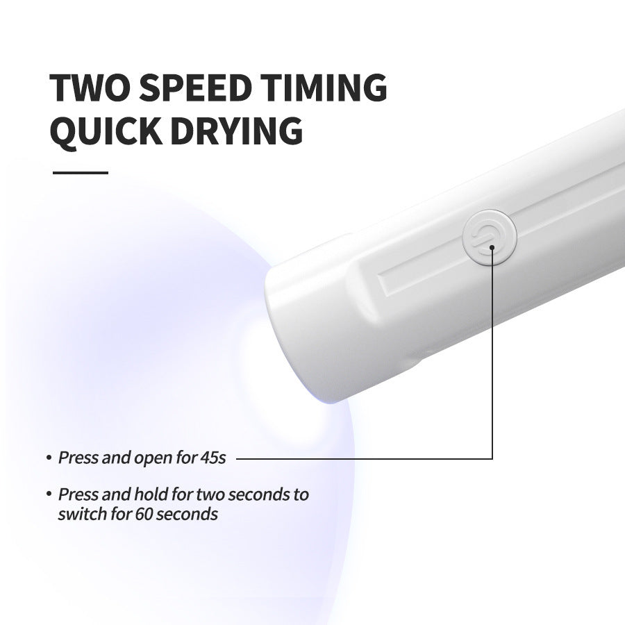 Handheld Manicure In-line Lamps Small Portable Plug-in Type Baking