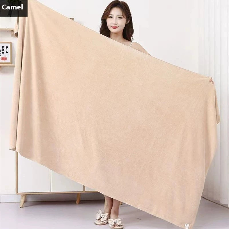 Beauty Salon Bath Towels Bed Towel Massage Pedicure Bed Sheet Hotel Bath Towel Water-absorbing Quick-drying Sweat Steaming Household Large Bath Towel