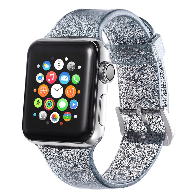 Smart Silicone Glitter Strap