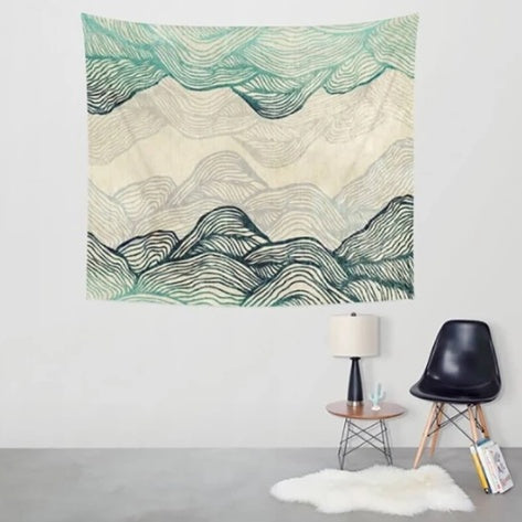 Dreamland Mountains Tapestry