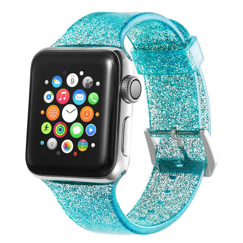 Smart Silicone Glitter Strap