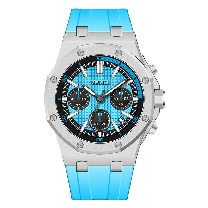 Watch Male Quartz Watch Waterproof Night Light
