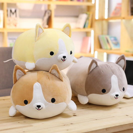 Down Cotton Dog Doll Pillow Plush Toy