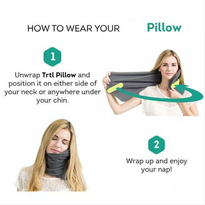 Ultra Soft Neck Support Aircraft Travel Pillow Cervical Pillow