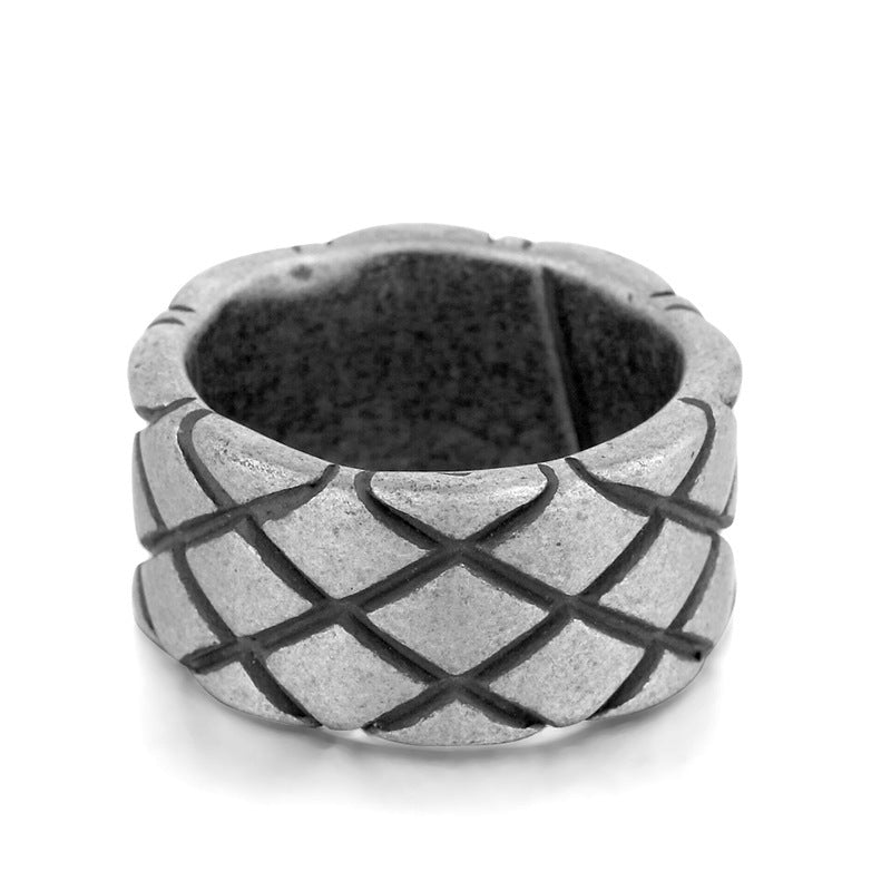 Alloy Viking Triangle Ring Retro Hammer Retro Punk Jewelry Finger Men's Love Jewelry