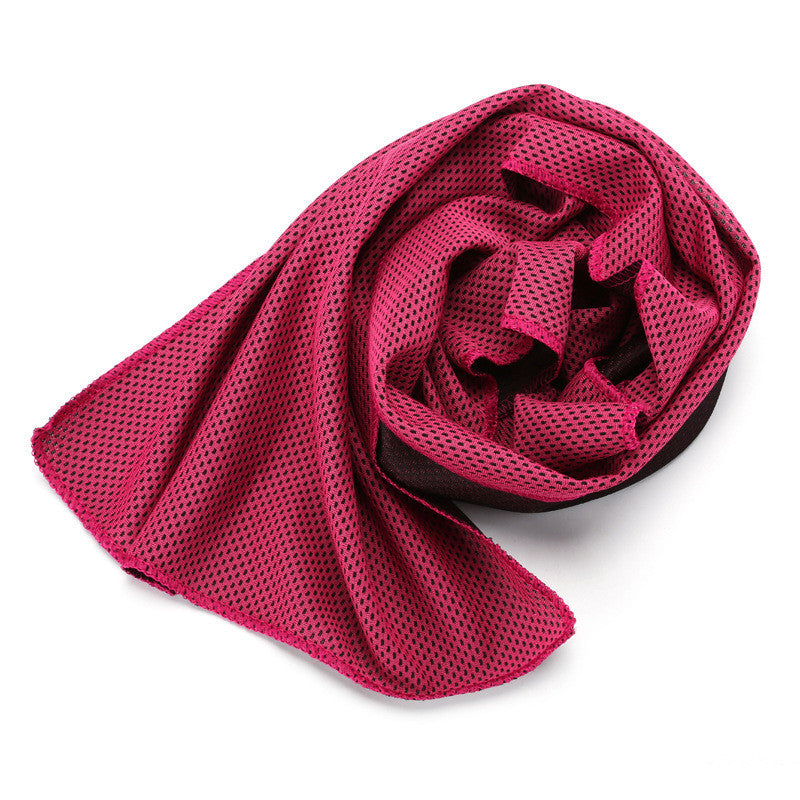 South Korea Cold Towel Outdoor Sports Towel Cooling Heatstroke Prevention Cold Towel Manufacturers Wholesale And Retail Can Be Customized Logo