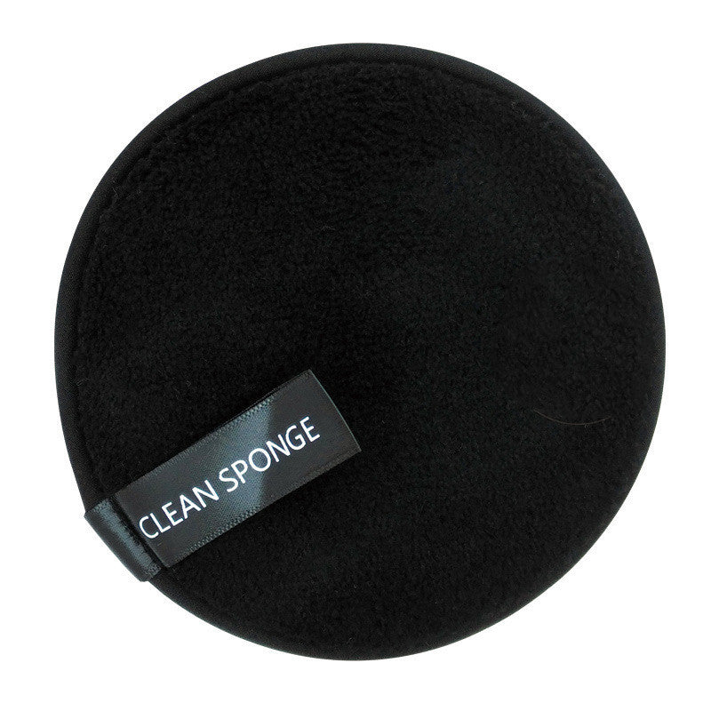 Magic Lazy Water Makeup Remover Powder Puff Short Hair Round Face Wash Makeup Remover Sponge
