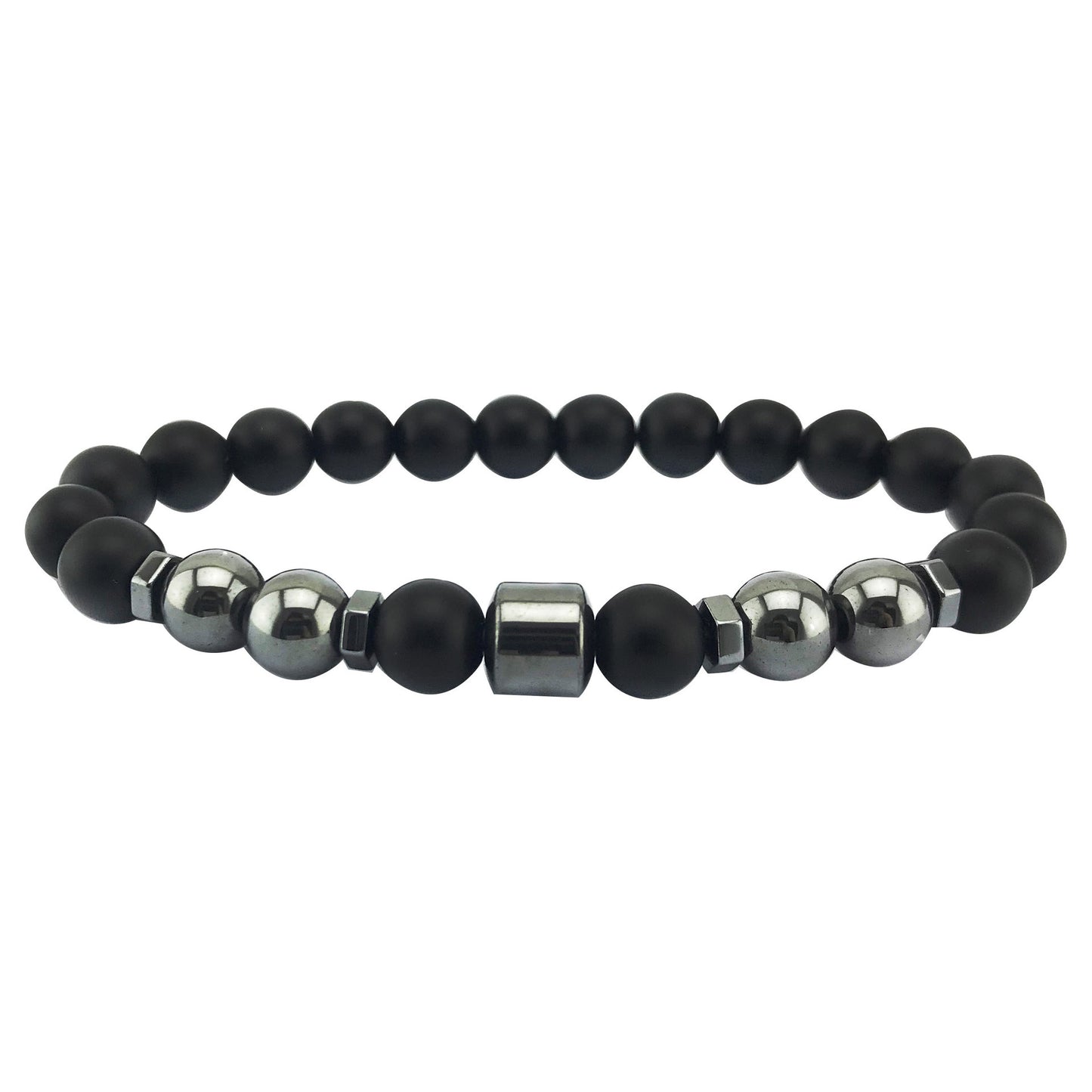 Natural Black Hematite Tiger Eye Beaded Bracelets Men For Magnetic Health Protection Women Jewelry
