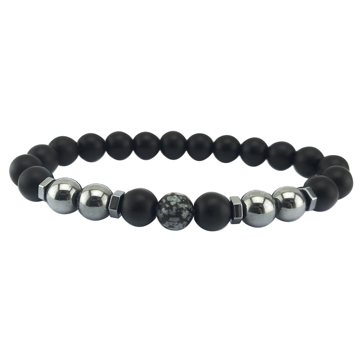 Natural Black Hematite Tiger Eye Beaded Bracelets Men For Magnetic Health Protection Women Jewelry