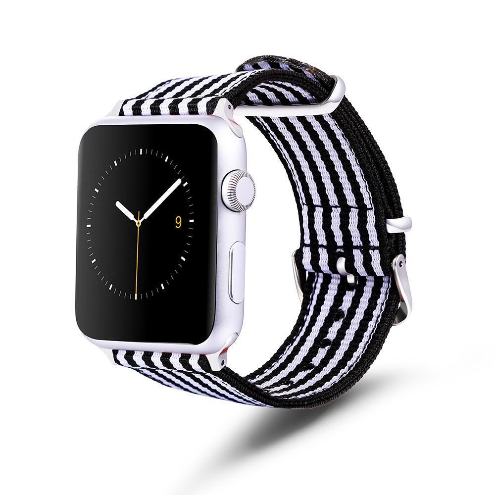 Compatible with Apple, Suitable For Apple Watch Nylon Strap IWatch6 Generation New Apple Nylon Strap