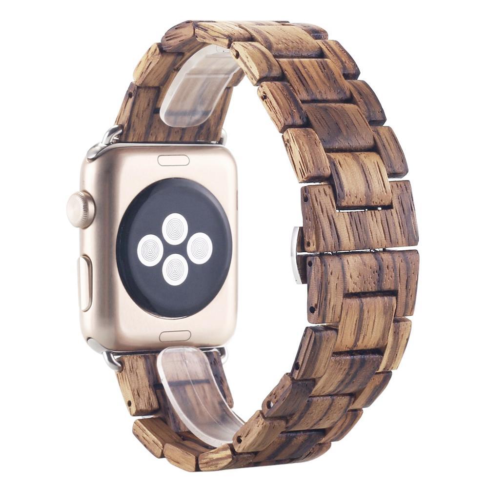 Sandalwood Strap Butterfly Buckle Strap