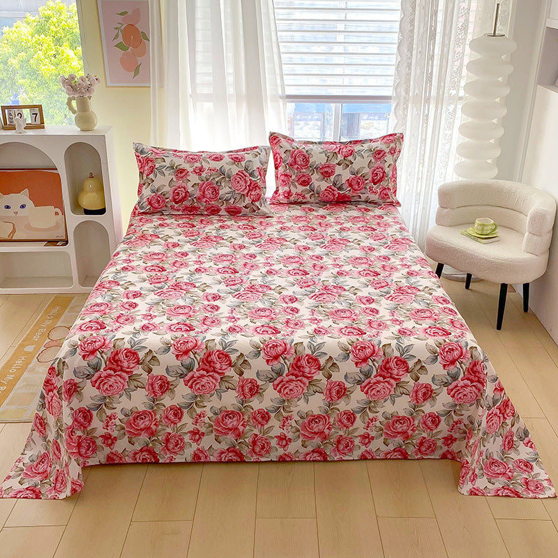 Skin-friendly Bed Sheet Brushed Bedspread