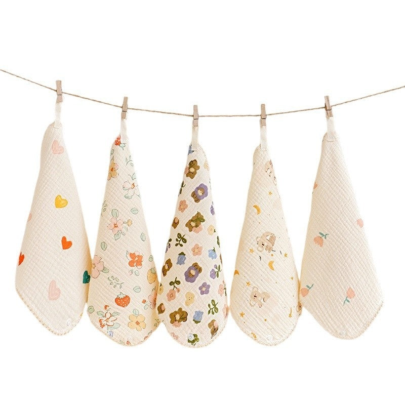 Baby Saliva Towel Newborn Pure Cotton Face Washing