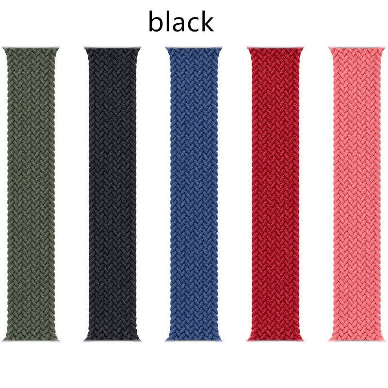 Braided nylon strap