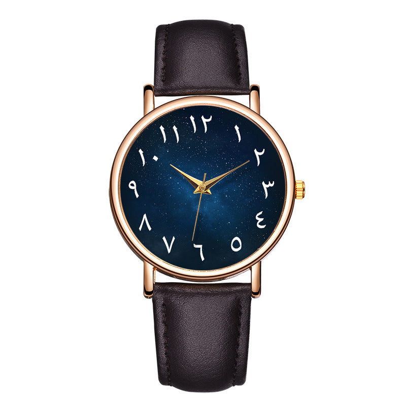 Baosaili high quality Arab tape calendar foreign trade watch