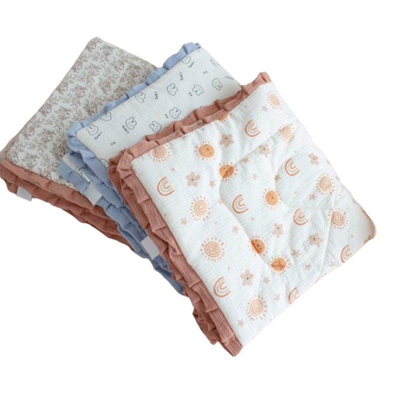 Lace Kindergarten Nap Soothing Ruffled Baby Autumn And Winter Thickening Class A Quilt