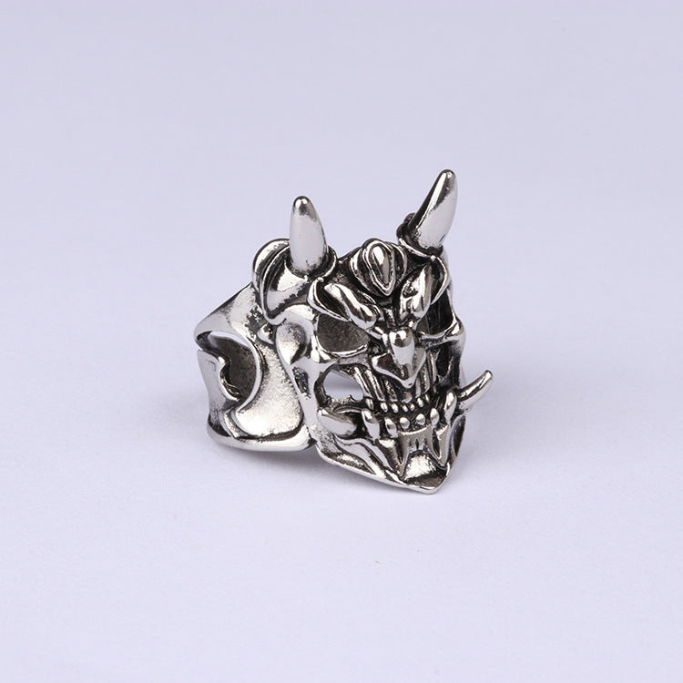 Antique Alloy Plating Ring Skull Jewelry