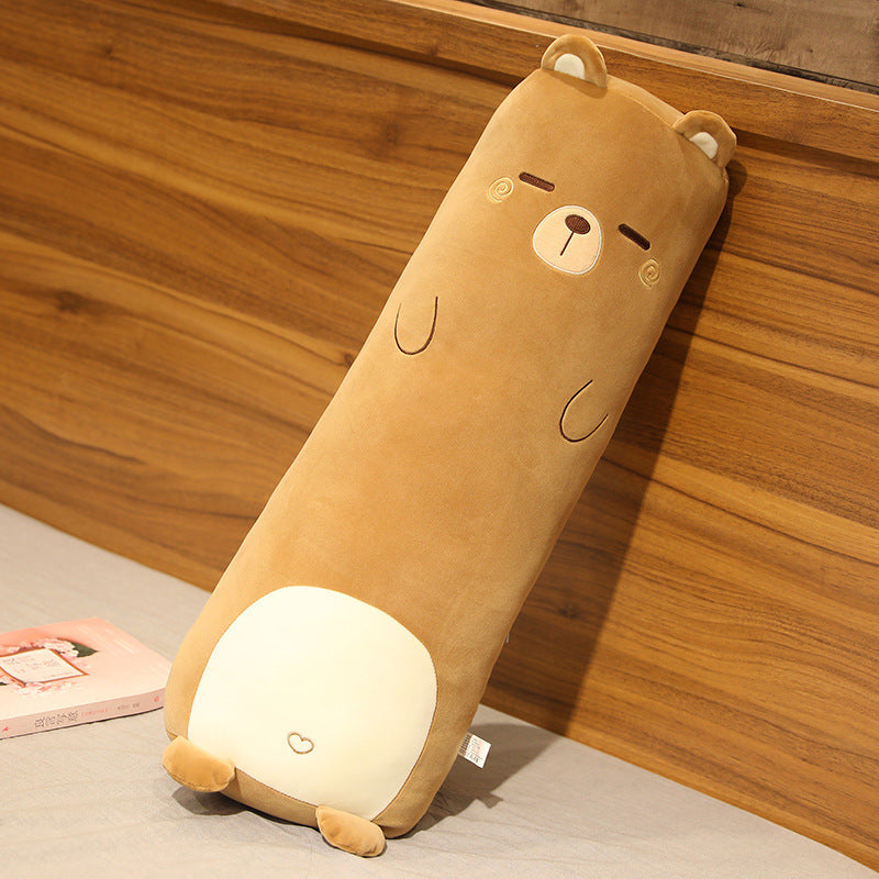 Cartoon Animal Long Pillow Penguin Doll