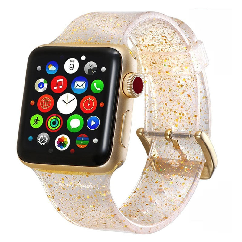 Smart Silicone Glitter Strap