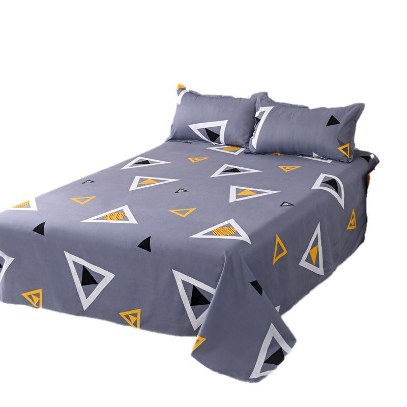 Skin-friendly Bed Sheet Brushed Bedspread